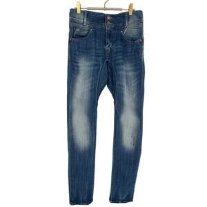H&M Y2K Harem Style Denim Jeans Women's Size 27 Skinny Leg Low Rise